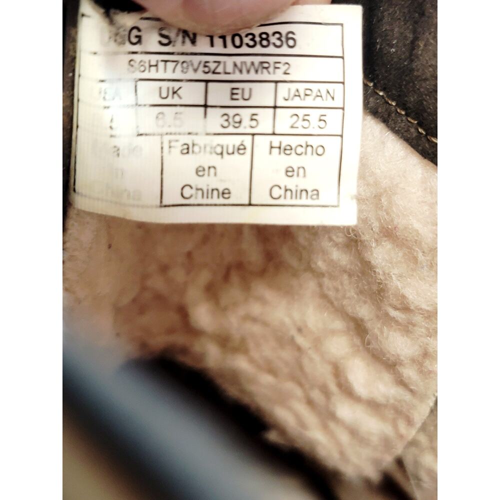 UGG AUSTRALIA 1103836 Brown Ashbury Women's Winter/Rain Waterproof Boots 8.5 - Picture 6 of 16